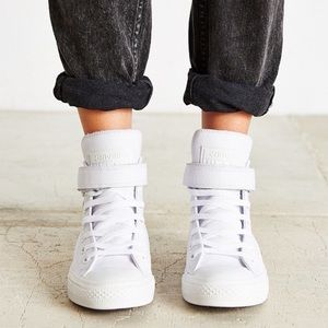 Converse Brea High Top - White Leather Women’s US 8
